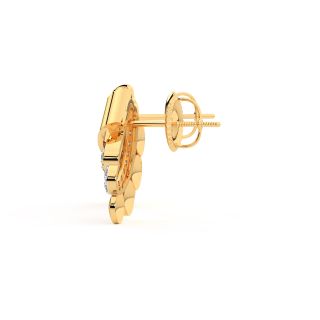 Mood O Comfy Gold Stud Earring